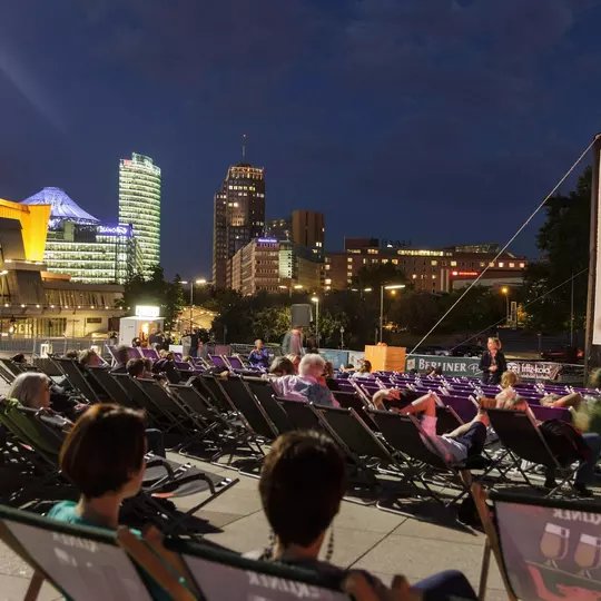 Cine al aire libre Kulturforum in Berlin
