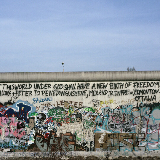 Berliner Mauer, Mauerkunst 1989