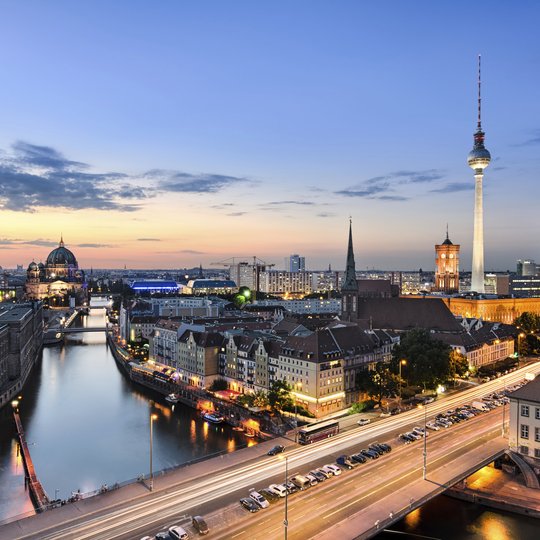 Berlin-Panorama with TV Tower
