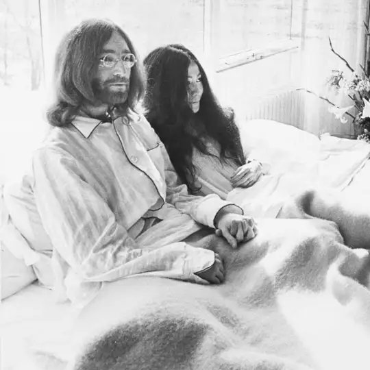Yoko Ono und John Lennon, Bed-In for Peace, 1969, Amsterdam