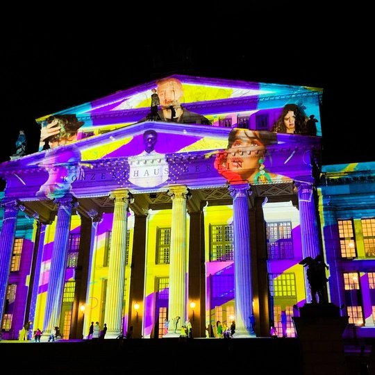 Illumination zum  Festival of Lights, Berlin