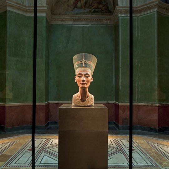 Büste der Nofretete im Neuen Museum