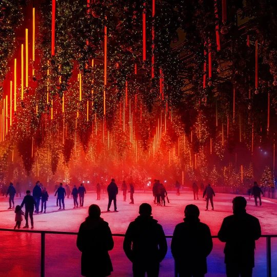 Dark Matter, Eisbahn