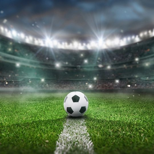 Fußball im Stadion