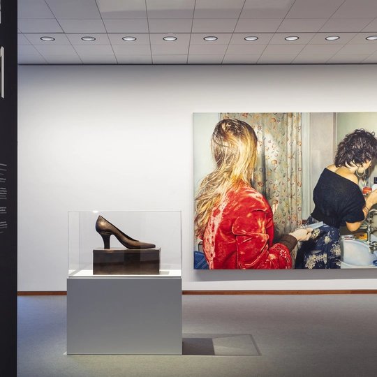Ausstellungsansichten „Zerreißprobe. Kunst zwischen Politik und Gesellschaft. Sammlung der Nationalgalerie 1945-2000“