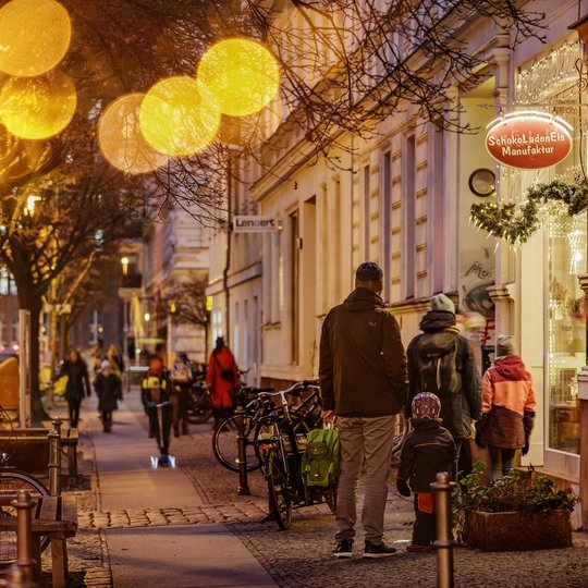 Weihnachtliche Viktoriastadt