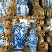 In der Porzellankammer im Schlossmuseum Oranienburg