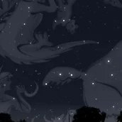 Sternbilder im Nachthimmel