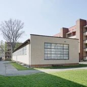 Wohnstadt Carl Legien, Grünhof mit ehem. Waschhaus