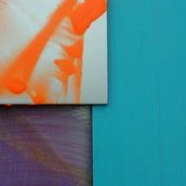 Detail Composite Painting #98 by Claudia Desgranges 2025