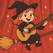 Cattu, der Traumfänger - Hexe Lollis Besen