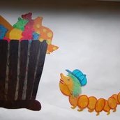 Die kleine dicke Raupe Nimmersatt