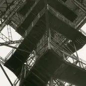 Elsa Thiemann, Funkturm, Berlin, 1930er-Jahre, Detail, Bauhaus-Archiv Berlin