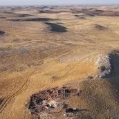 Luftbild von Karahantepe