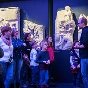 Familienführung in Pergamon. Das Panorama