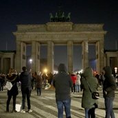 Earth Hour am Brandenburger Tor