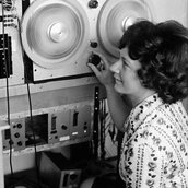 Else Marie Pade, 1962. Foto: Unbekannt.