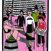 Marlene Danielle de Picciotto - Siebdruck