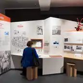 Einblick in die Ausstellung