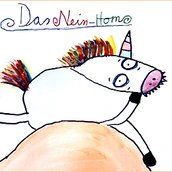 NEINhorn Zeichnung von Bela (8 Jahre)