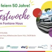 Festwoche im Fontane-Haus: 50-jähriges Jubiläum