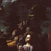 Jan Gossart, Christus am Ölberg (Detail), 1509/10
