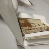Recherche in der Fotosammlung