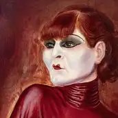 Otto Dix, Bildnis der Tänzerin Anita Berber, 1925 Sammlung Landesbank Baden-Württemberg im Kunstmuseum Stuttgart