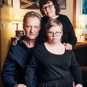 Frederika und ihre Eltern