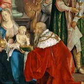 Hans Süss von Kulmbach, Die Anbetung der Könige (Detail), 1511