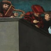 Lucas Cranach d.Ä., David und Bathseba (Detail), 1526