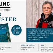 Lesung von Gabriele Treige aus "Das Fenster"