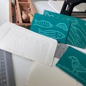 Workshop Linolschnitt: Oberfläche und Spur