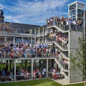 Eröffnung des selbstverwalteten Wohnheims Collegium Academicum in Heidelberg, 2023