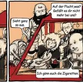 Grafische Erzählungen von Migration