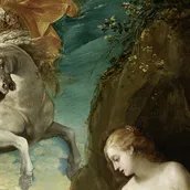 Giuseppe Cesari, Perseus befreit Andromeda (Detail), um 1594–1598, Eigentum des Kaiser Friedrich Museumsvereins