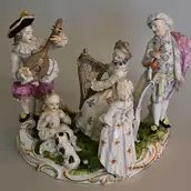 Die spanischen Musikanten, Frankenthal, um 1762