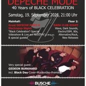 DEPECHE MODE "40 years of BLACK CELEBRATION"