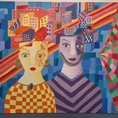 Ausstellungseröffnung Vanesa Harbek - Musikerin, Malerin, Komponistin 