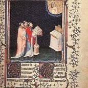 Cantate Domino - Psalter des Duc de Berry, Ps. 98 (97), zw. 1380 u. 1420