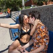 Couple Selfie, Aimee and Braden, both 18, University of Arizona, Tuscon, 2022 ┬®