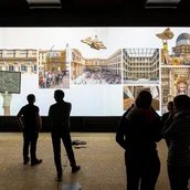 Präsentation des Videopanoramas zur Geschichte des Ortes im Humboldt Forum
