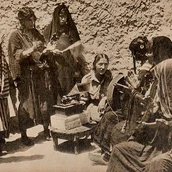 Foto aus Brigitte Schiffers Dissertation "Die Oase Siwa und ihre Musik" (1936)