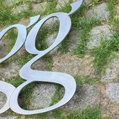 Karte 20 Jahre, Logo Galerie Grünstraße