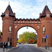 Borsig Tor in Tegel, ehemalige Einfahrt zum Werksgelände
