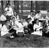 27 Wsmim G7215 Damenrudern 1912 Einzelfoto,scan Sw(1)