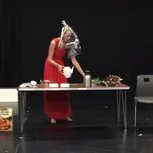 Anna Berndtson, Ad hoc RePerformance, 2018, Performance, 6 hours, Photo: Laurel Jay Carpenter