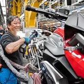 Grundmontage BMW Motorrad