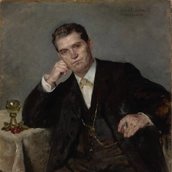 Lovis Corinth, Franz Heinrich Corinth, der Vater des Künstlers (Franz Heinrich Corinth, the Artist’s Father), 1883