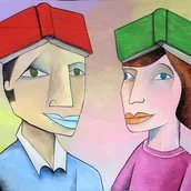 Symbolillustration Literatur